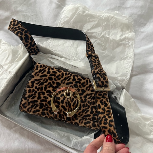 NWT Jimmy Choo pony hair belt bag - Picture 8 of 10